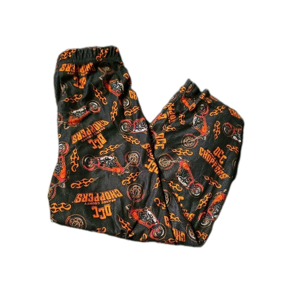 Vintage Y2K  Orange County Choppers Baggy Pajama Pants, Size 6/7
